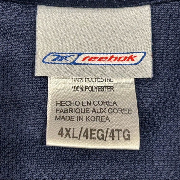 NWOT Reebok NBA Indianapolis Pacers Sleeveless Tank Top 4XL - Picture 4 of 8